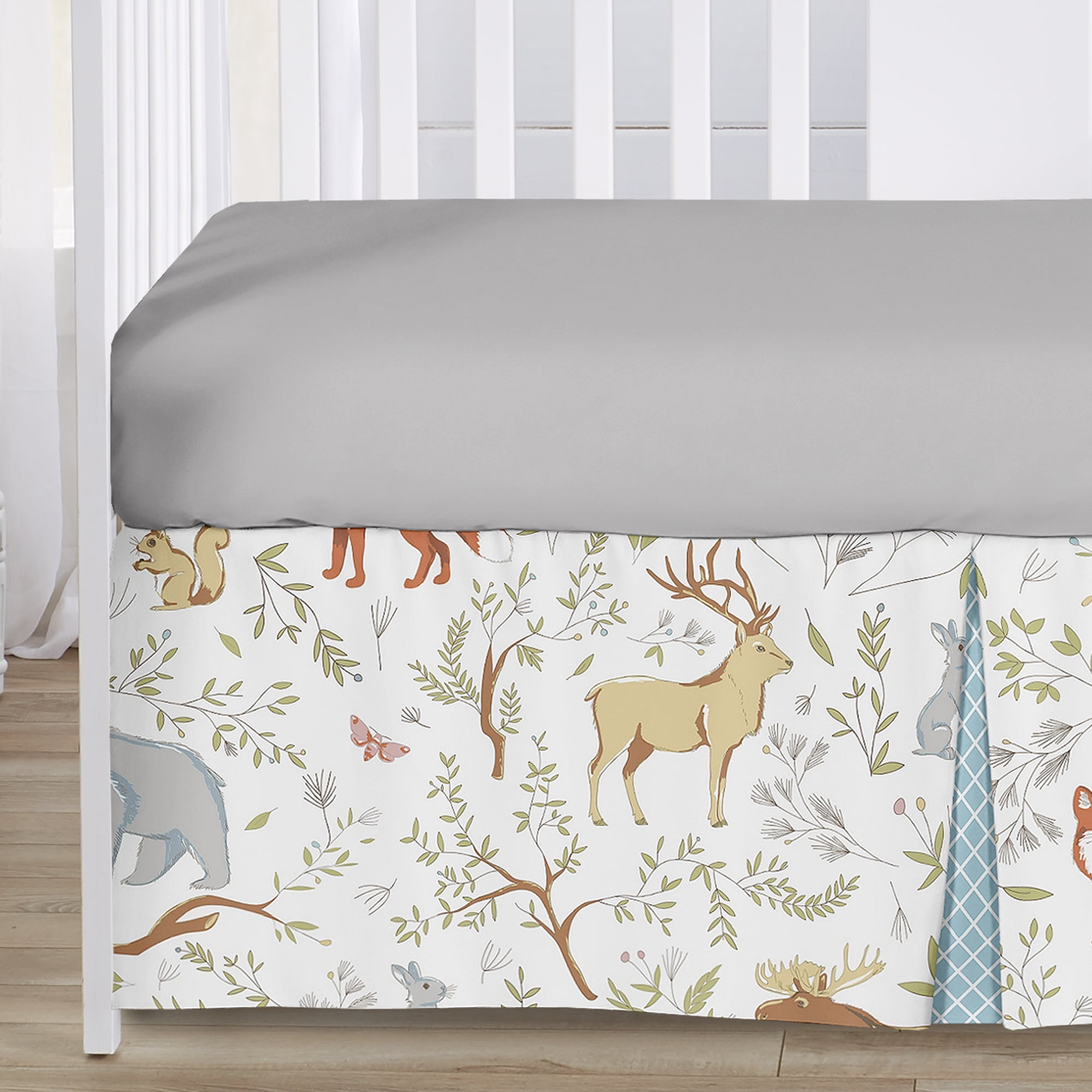 Sweet jojo crib bedding cheap woodland