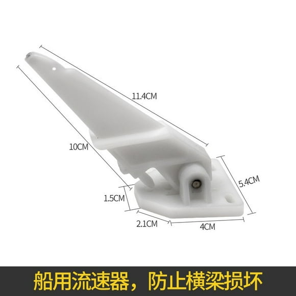 Shisuyan Boat Speedometer Pitot Tube Boat Universal Marine Speedometer Kick-Up Pilot Tube For Real-Time Water Flow Monitoring