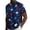 Navy, variant on American Flag Hawaiian Shirt for Men 1776 Short Sleeve Casual Button Down Shirts Independence Day Summer Clothing Vermilion L