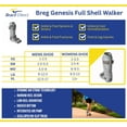 thumbnail image 3 of Breg Genesis Full Shell Walker Boot - Lightweight Recovery Boot for Ankle & Foot Injuries, 3 of 6