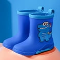 thumbnail image 2 of Otqutp Children's Rain Boots 3-12 Years Boys Baby Rain Boots Girls Students Toddler Outdoor Water Shoes, 2 of 3