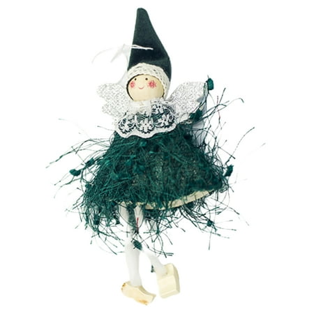 

Eyicmarn Christmas Socks Candy Bag Angel Doll Christmas Tree Decorations for Home Office