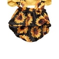 thumbnail image 5 of Seyurigaoka Girls Summer Clothes Sleeveless Sunflower Print Romper+Headband, 5 of 5