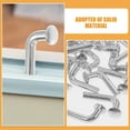 thumbnail image 3 of 50pcs J Bolt Safety Pin 6mm Universal Pallet Rack Drop Pin Heavy Duty Pallet Racking Pin, 3 of 8
