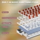 thumbnail image 4 of Teclado para juegos Redragon K668 con cable y RGB, 108 teclas, 4 teclas de acceso rápido adicionales, conector intercambiable en caliente mejorado, espuma insonorizante y teclas con temática navideña, 4 of 9