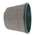 thumbnail image 3 of Decorative Rope Woven Flowerpot Desktop Flower Container for Home Office, 3 of 8