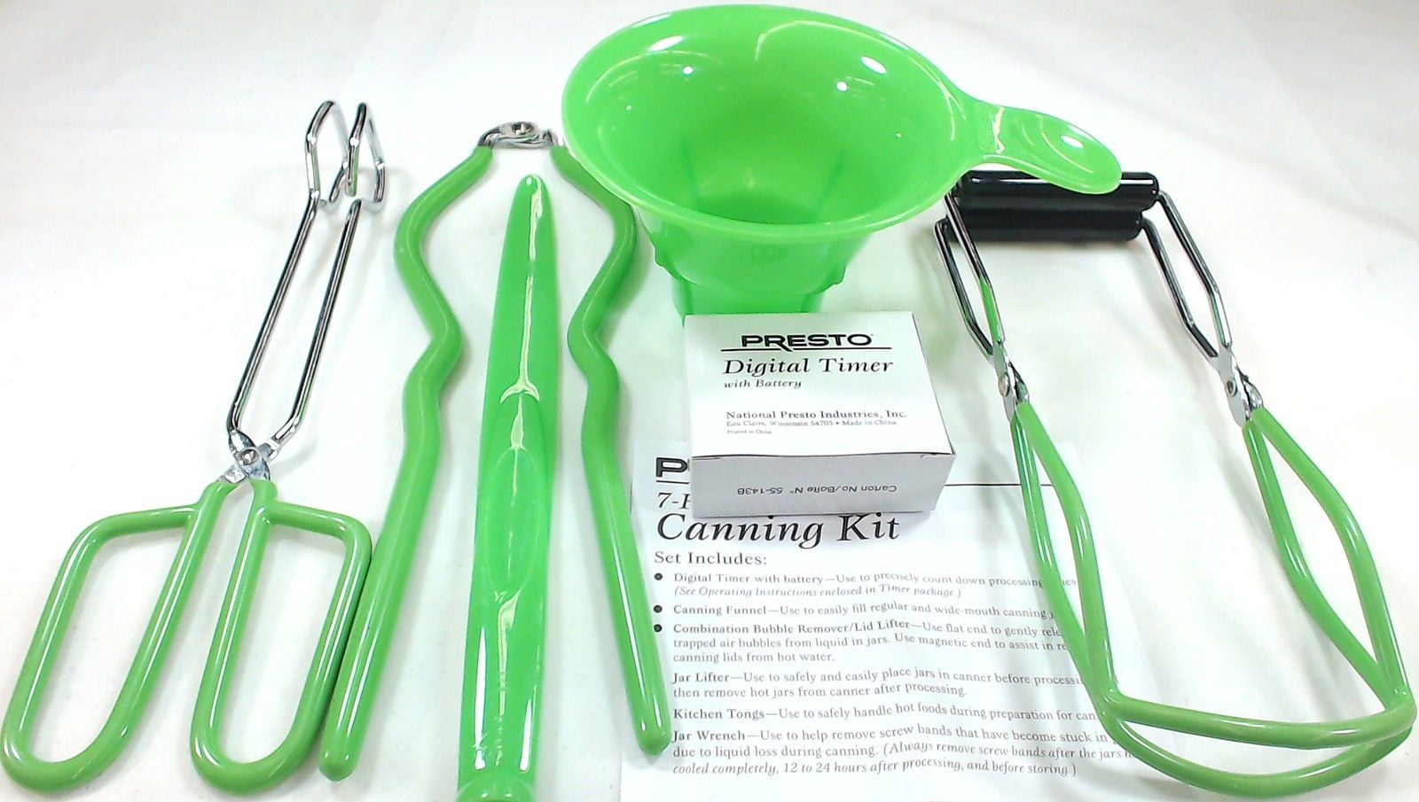 National Presto 09995 7-Function Canning Kit 