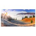 thumbnail image 2 of Yellow Beach Forest in Carpathians - Landscape Photography Canvas Print, 2 of 3