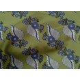 thumbnail image 4 of oneOone Cotton Cambric Fabric Leaves Block Printed Craft Fabric BTY 56 Inch Wide, 4 of 4