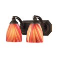 thumbnail image 1 of Elk Lighting Bain et Spa 2 Lumières LED Vanity Light en Bronze Vieilli, 1 of 1