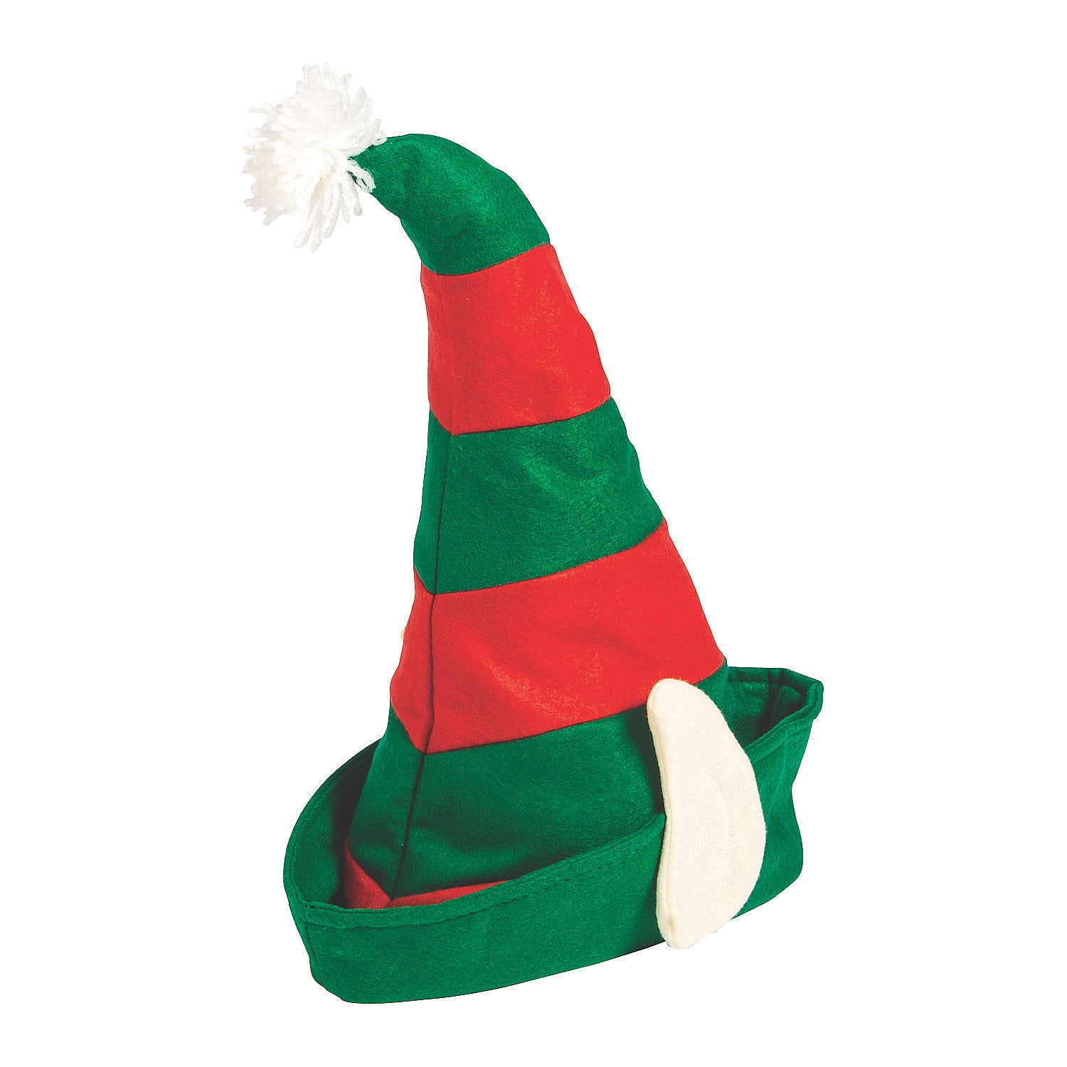 Elf Hat W/ Ears Apparel Accessories 6 Pieces