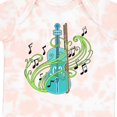 thumbnail image 4 of Inktastic Violin with Musical Notes and Swirls Boys or Girls Baby Bodysuit, 4 of 5