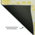 thumbnail image 3 of Addison Rugs Mayfield Washable Transitional Floral Yellow Rectangle Rug, 10' x 14', 3 of 6