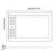 thumbnail image 2 of Tableta digital G10 de 10x6 pulgadas Tableta de dibujo gráfico de 8192 niveles con lápiz pasivo sin batería kenally EL1397-00B, 2 of 2