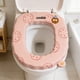 thumbnail image 4 of Cojín de asiento de inodoro Eva con asa | Funda acolchada suave y gruesa para inodoros UVO o cuadrados | Almohadilla antideslizante y lavable para baño, ideal para uso doméstico., 4 of 6