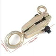 thumbnail image 4 of Steel 5 tons Auto Body Repair Pull 2-Way Clamp Self-tightening Grip Durable Auto Body Repair Pull Clamp 2-Way Fixture 5 tons Strong Bite Force Auto Body Repair Pulling Clamp Fixture, 4 of 4