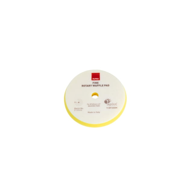 Almohadilla giratoria para gofres de espuma Abrasive Wheel RUPES, fina, 18 cm