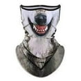thumbnail image 1 of Foulard Imprimée 3D Triangle Masque Facial Oreilles Suspendues Cyclisme Sports Randonnée Runni, 1 of 8