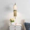 thumbnail image 2 of Brio Lighting  Danica - 1 Light Dimmable Wall Sconce Gold, 2 of 12