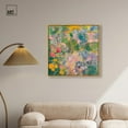 thumbnail image 3 of Hues of Happiness I Canvas Vintage Floral Art by Art Remedy, Gold Frame, 30 x 30, 3 of 7