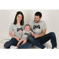 thumbnail image 5 of Gamer Shirts For Dad, Mom & Baby Player 1 2 3 Father Mother Shirts Baby Bodysuit Dad Gray XXXL / Mom Gray M / Baby Gray 24M (18-24M), 5 of 5