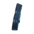 thumbnail image 4 of DYNWAVECA Sac de Ski Sac de Planche à Neige à Roulettes avec Poignée de Transport Hommes Femmes Sangle Réglable Double Épaule Sac de Transport de Planche à Neige Noir Bleu, 4 of 10