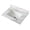 White Marble + American Traditional + Sintered Stone + Sintered Stone#439, variant on 22 Inch Sidesplash for Bathroom Vanity Top, 4 Height Backsplash, Carrara White Sintered Stone Vanity Sidesplash for Small Bathroom