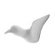 thumbnail image 4 of Gancho de pared BLESIY 4x gaviota resina percha estante Bolsa escudo clave titular blanco, 4 of 8