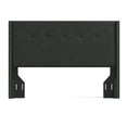 thumbnail image 3 of Glenwillow Home MCM Upholstered Headboard, Grey, Full/Queen, 3 of 7
