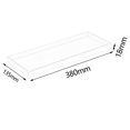 thumbnail image 4 of Mechanical Keyboard Dust Cover Transparent Easy to Use acrylic Clear Home 98 Keys, 4 of 9