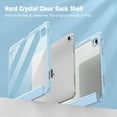 thumbnail image 6 of Fintie Hybrid Slim Case for iPad (A16) 11th Generation 11 Inch (2025), iPad 10th Generation 10.9 Inch (2022), with Clear Transparent Back, Blue, 6 of 11