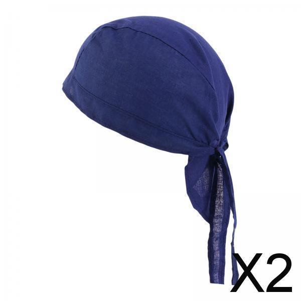 2x Pañuelo para La Cabeza, Bandana, Envoltura para La Cabeza, Gorro para Motocicleta, Ciclismo, Deportes 2 piezas