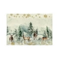 thumbnail image 2 of Uutvery Christmas Polyester Linen Placemats with Heat Insulated Dirt Resistant for Christmas Party Kitchen Dining Room Decor, Holiday Home Decoration, 2 of 6