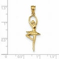 thumbnail image 4 of Finest Gold 14K Yellow Gold Polished Large Ballerina Pendant, 4 of 4