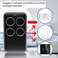 thumbnail image 2 of ziyahi Remote Control Smart Compatible Easy Installation Channel Controller Sturdy Intelligent Home Electronics Door Opener Black Black, 2 of 6