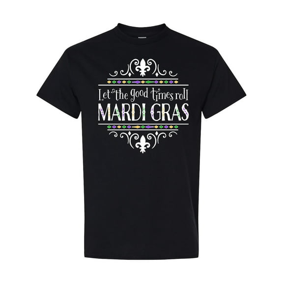 Inktastic Let the Good Times Roll Mardi Gras T-Shirt