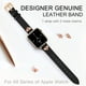 thumbnail image 2 of Correa de reloj JR.DM de piel fina y elegante para Apple de 38 a 49 mm, 2 of 7