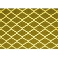 thumbnail image 1 of Ahgly Company Indoor Rectangle Trellis Yellow Modern Area Rugs, 3' x 5', 1 of 4