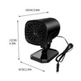 thumbnail image 6 of 100Fens New Car Heater-border 12V,24V Portable Car Heater Defrosting Heater, 6 of 6