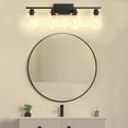 4 Light Bathroom Light Fixture Vanity Lights Over Mirror Industrial
