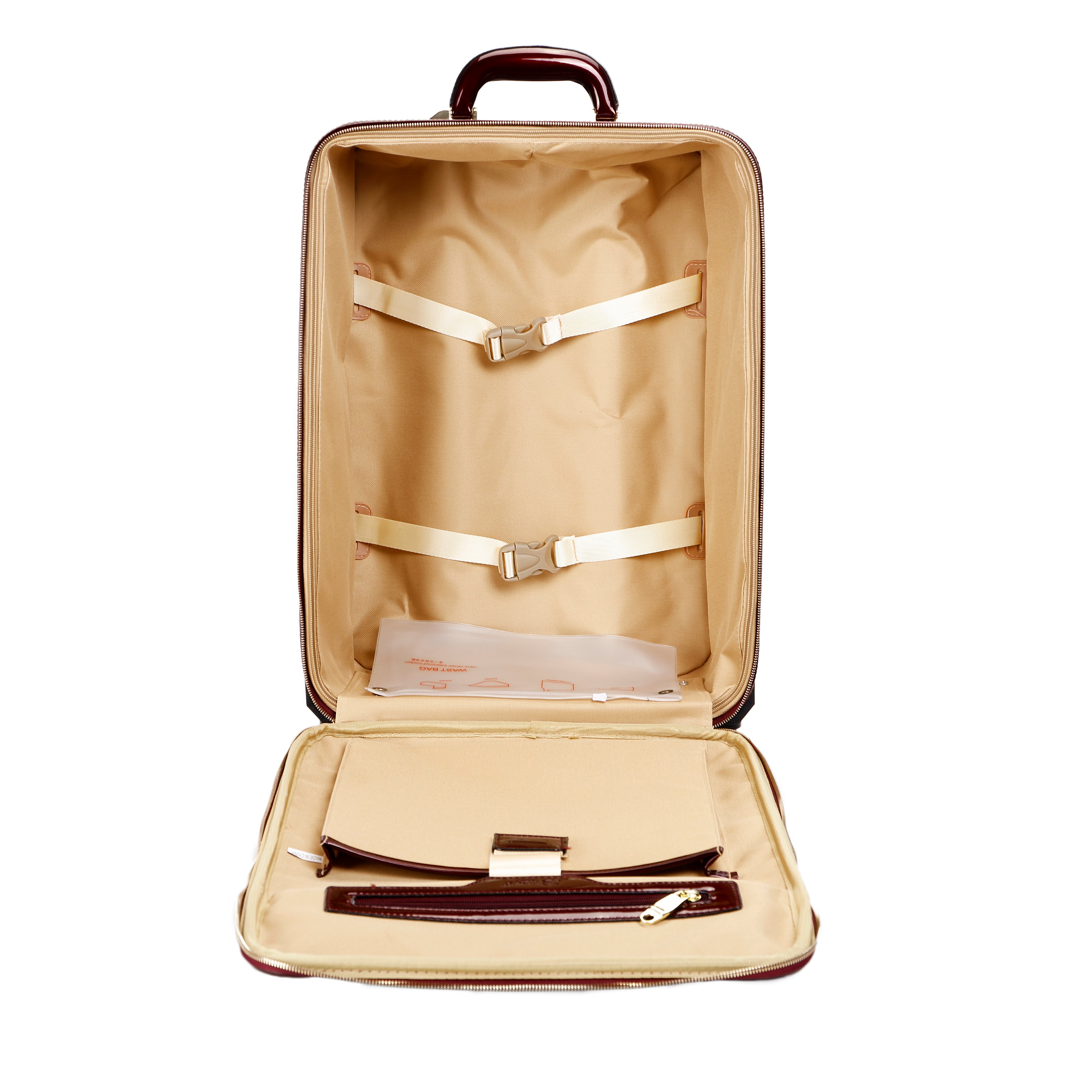 Meteor Sky Underseat Travel Luggage with Spinners