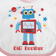thumbnail image 4 of Inktastic Robot Big Brother II Boys Baby Bib, 4 of 4