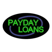 Payday Loans-LED Dots Sign Made in USA