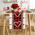 thumbnail image 4 of Table Runner Colorful Table Flag Valentine'S Day Restaurant Living Room Tabletop Decoration Wedding Anniversary Tablecloths Rectangular, 4 of 6