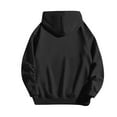 thumbnail image 4 of ibuvkizy Girls Winter Hoodies,Graphic Hoodies for Teen Girls Fashion Girl and Boy' Casual Long Sleeve Tops Hooded Sweatshirts Printing Tops Black,8 Years, 4 of 8