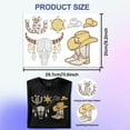 thumbnail image 2 of White Rhinestone Iron on Transfer Cowboy and Bull Bling Diamond Hotfix Patches for Clothes 11.6"x8.2" Large Iron On Sequin Applique for Jeans Jacket Bag T-Shirts Shoes DIY Decor, 2 of 8