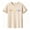 Beige, variant on Mens Shirts Short Sleeve Comfort Breathable Couples Matching Mens Spring Shirt,Khaki,S
