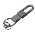 thumbnail image 4 of Llavero de coche con hebilla de aleación de zinc, universal, para guardar llaves, cartera y monedero. Gris, 4 of 9