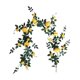 thumbnail image 2 of Guirnalda de Enredaderas de Rosas Artificiales de 180 cm, Decoración Colgante de Flores Falsas con Hojas Verdes para Bodas, Jardines, Uso en Interiores y Exteriores, 2 of 6