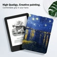 thumbnail image 3 of Ayotu Case for All-New Kindle(10th Gen, 2019 Release) - PU Leather Cover with Auto Wake/Sleep-Fits Amazon All-New Kindle 2019(Will not fit Kindle Paperwhite or Kindle Oasis), The Stary Night, 3 of 7